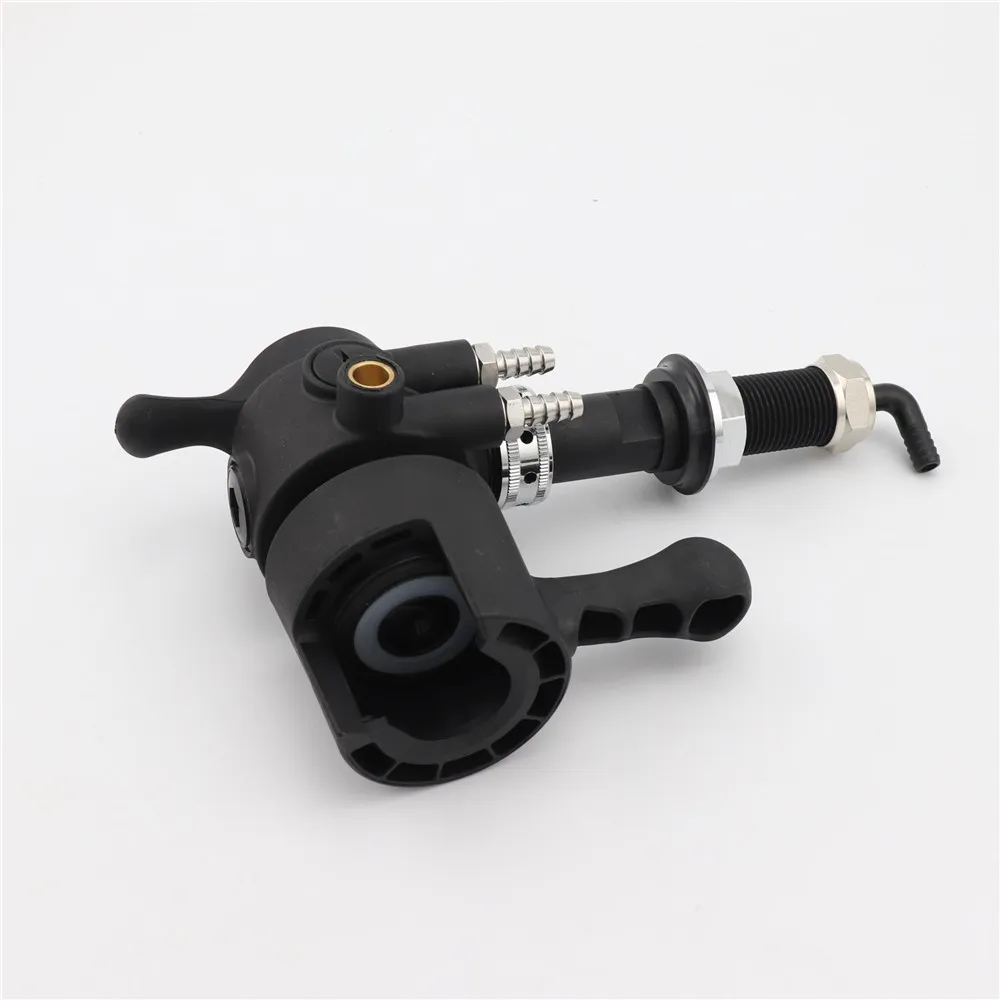 Plastic Counter Pressure Bottle Filling Beer Tap Defoamer 28mm PET Bottle Filler No-foam Homebrew Tap Dispensing Device