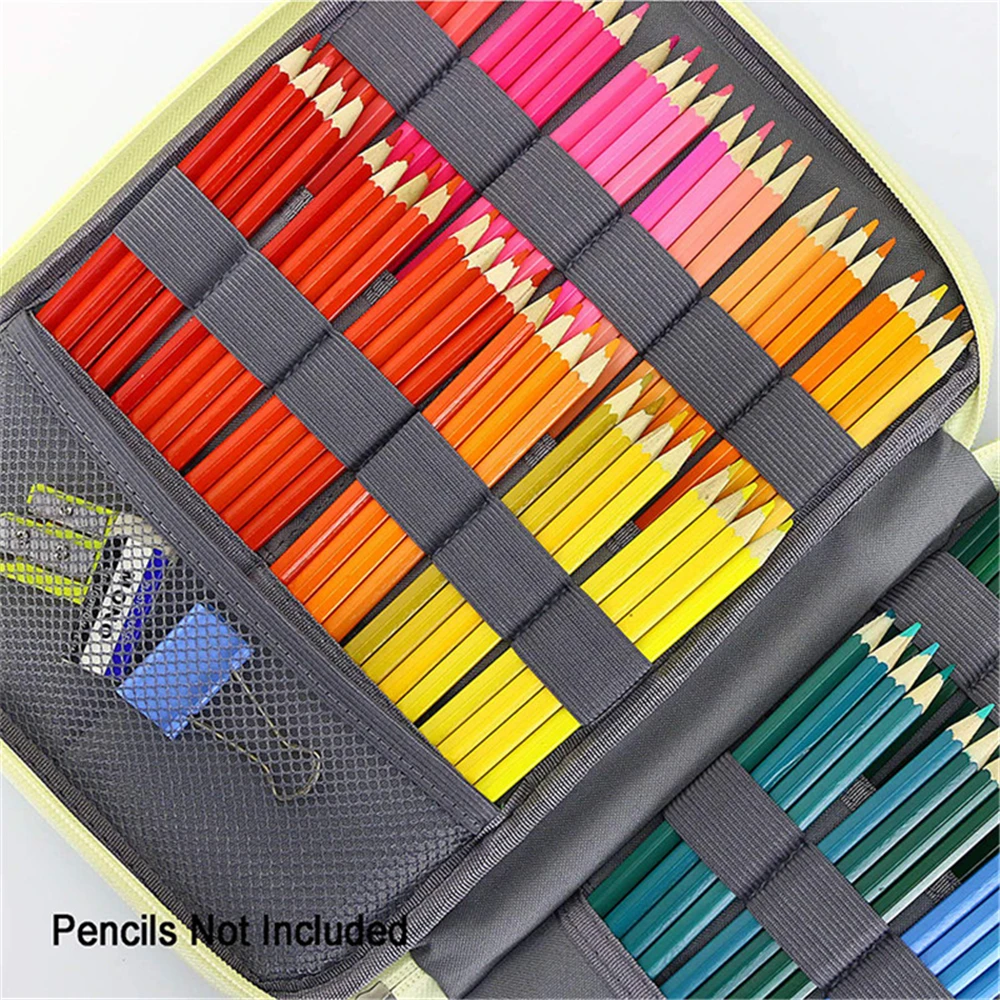 96/192 Slots Pencil Case School Organizer Pencilcase Supplies for Girl Kawaii Large Capacity Pen Bag Cute Big Stationery Box Kit