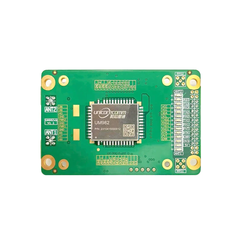 UM982 High-precision Differential Positioning and Heading Dual Antenna GNSS RTK Module Board for Drone Precision Agriculture