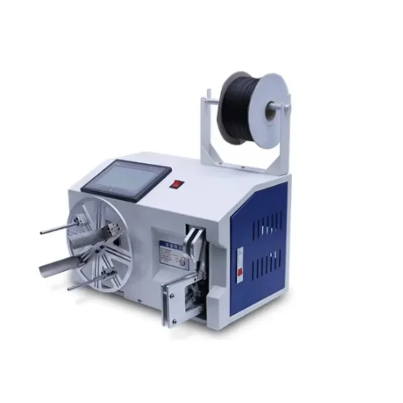High quality usb cable winding machine with automatic tie machine