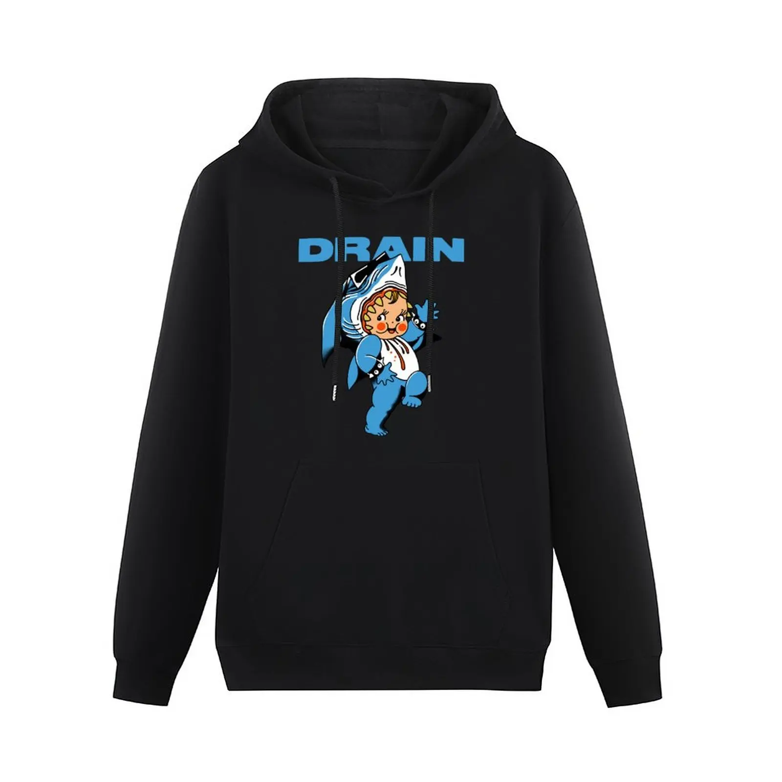 DRAIN BAND Essential Pullover Hoodie graphic t shirts men streetwear men men clothes men's coat hoodie