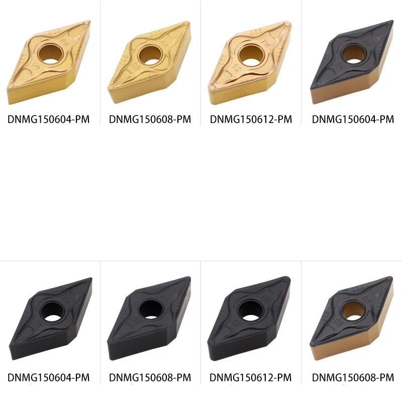 Inserti per tornitura con lama in metallo duro OYYU Taglierina per tornio CNC DNMG 160604   DNMG 150604   DNMG 150608   DNMG 150612   PM OY818P OY828P OY313K