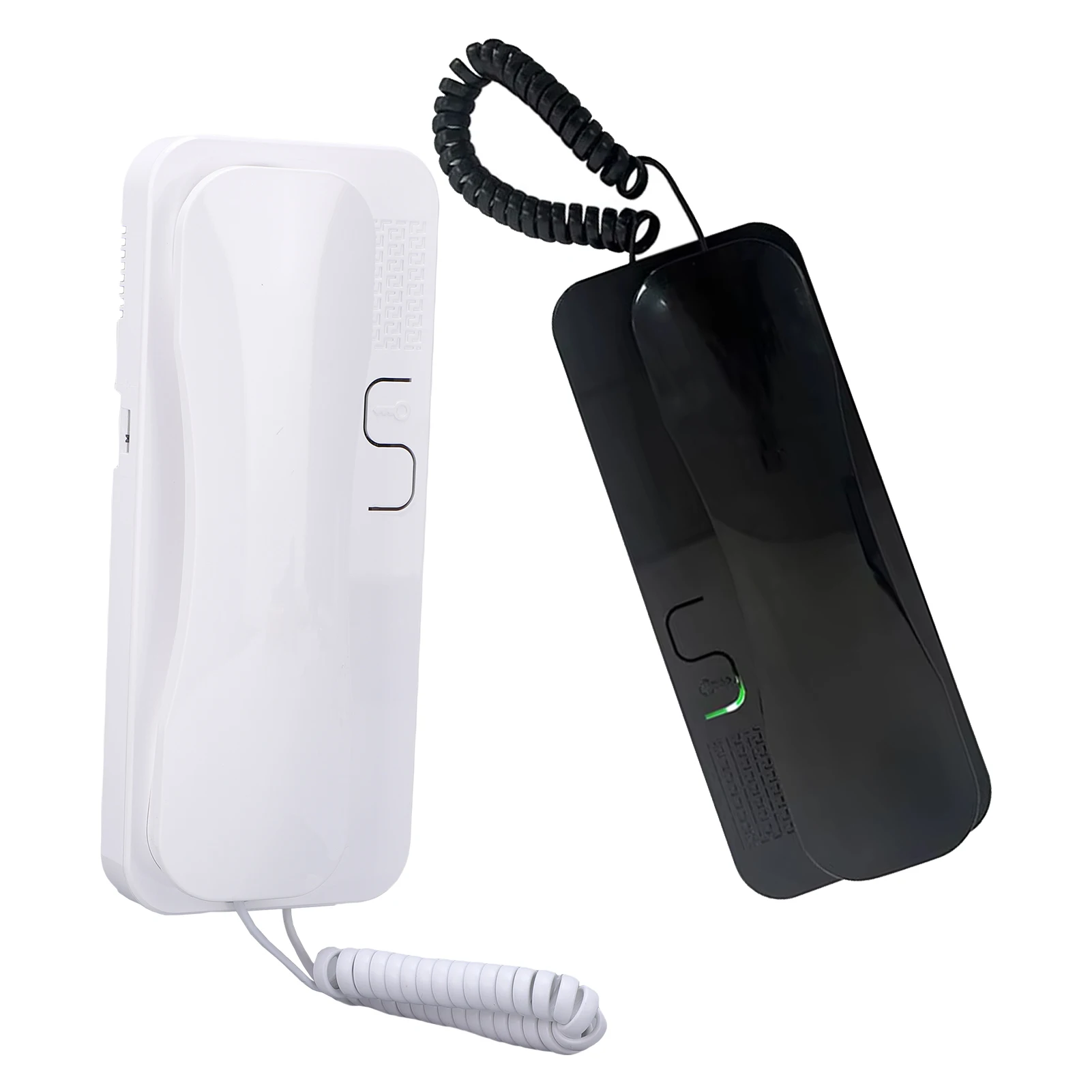 Corded Desktop Phone Wall Mountable Landline Telephone Integrated Button Design Desk Phone for Home Hotel Office Call Center