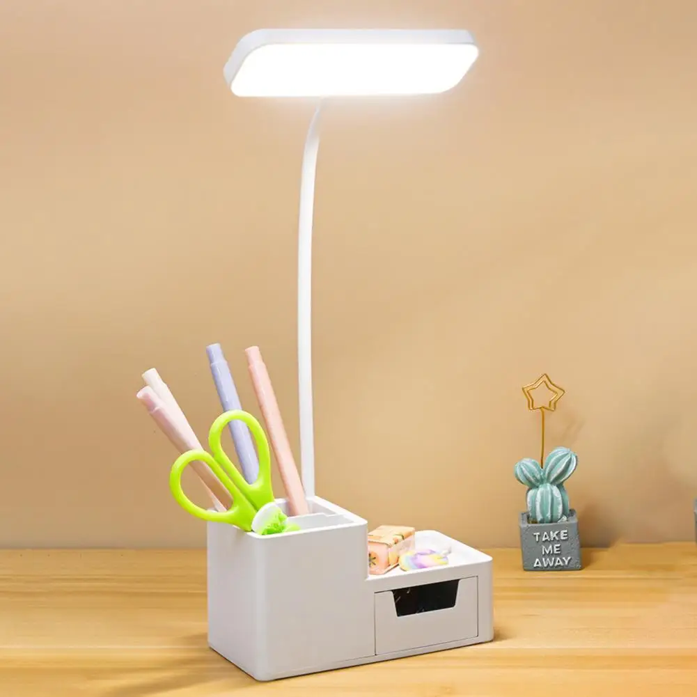 مصباح مكتب LED عكس الضوء وميض الحرة مرنة خرطوم تصميم حماية العين سطوع عالية الإضاءة القابلة لإعادة الشحن 2 في 1 العين سيارة