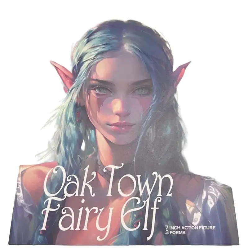 

Action Figureo 1/12 7 Inch 17cm Warcraft Oak Town Female Elf Soldier Machine Human Mother Toys