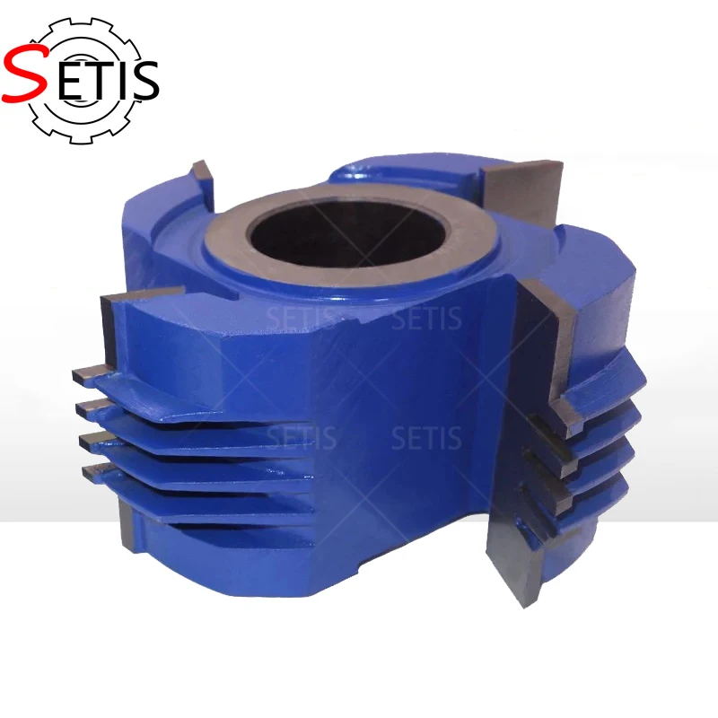 

Woodworking finger joint knife for panel splicing vertical shaft tenon milling cutter