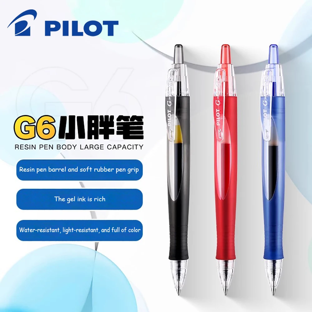 

1pc Japan Pilot Gel Pen Exam Quick Drying Pen 0.5mm BL-G6 Office Accessories Stationary School Acsesories Kawaii Ballpoint Pens