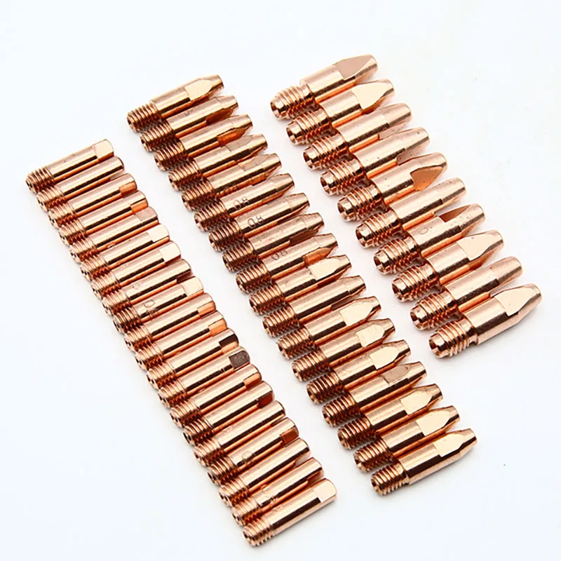 20Pcs Copper MIG/MAG Welding Contact Tip  Welding Torch Consumables for 15AK 24KD 36KD