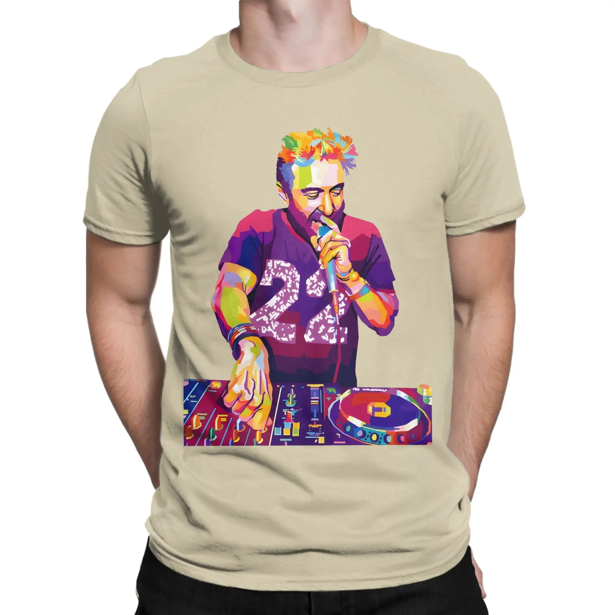 Camiseta Unissex Davids Guettas Dj Mag Number Top Face, Camisetas de Verão Y2K Engraçadas em Algodão Puro, Tamanhos Grandes até 5XL
