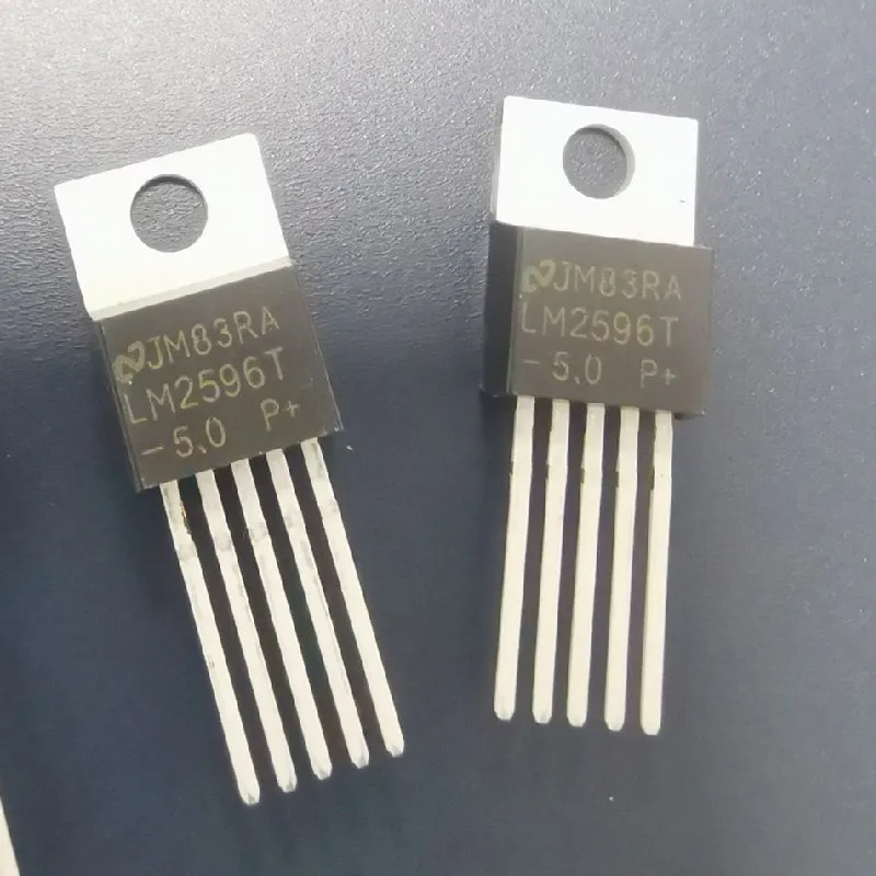 10 pz LM2596T-5.0 TO220-5 LM2596T TO-220 LM2596-5.0 LM2596T-3.3 LM2596-3.3 LM2596T-12 LM2596-12 LM2596T-ADJ LM2596-ADJ LM2596T-5