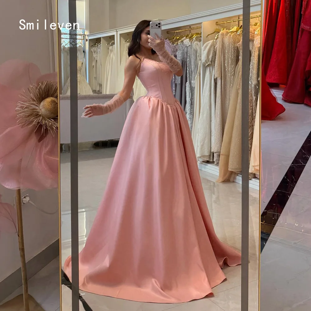 

Smileven Luxury A Line Prom Dress Noval Sweetheart Party Gowns Sleeveless Waist Cinching Formal Occassion Dress Customized 2026