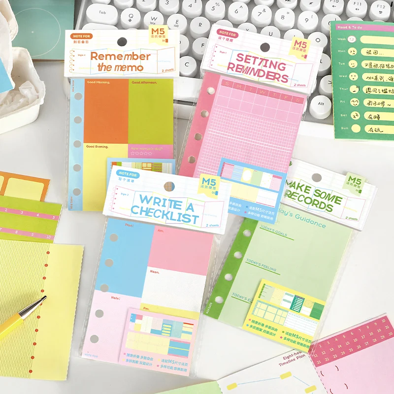 

TIANZI Weekly Planner Notebook UnDated Agenda Schedule Daily Monthly Journal Book Portable Record Diary Plan Notepad Stationery