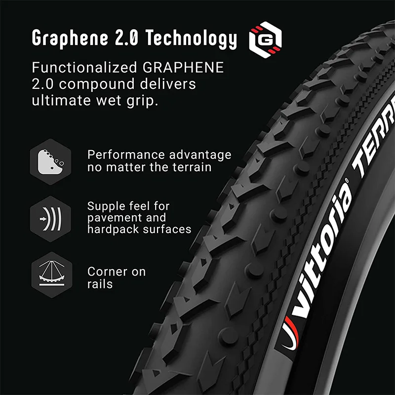 Vittoria Terreno Mix Gravel tire 700x33C G2.0 Tubeless Mixed Terrain  ConditionsCyclocross Bike tire 700C Gravel tires