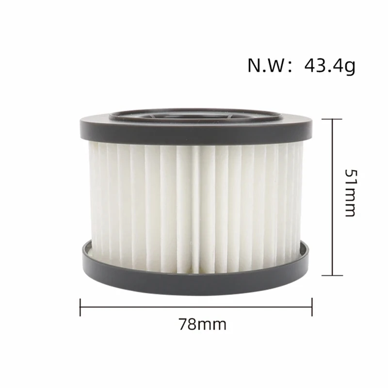 HEPA Filters Set Vervanging Voor Xiaomi JIMMY H8/H8 Pro/H8 Flex T-HPU55 Handheld Draadloze Stofzuiger onderdelen