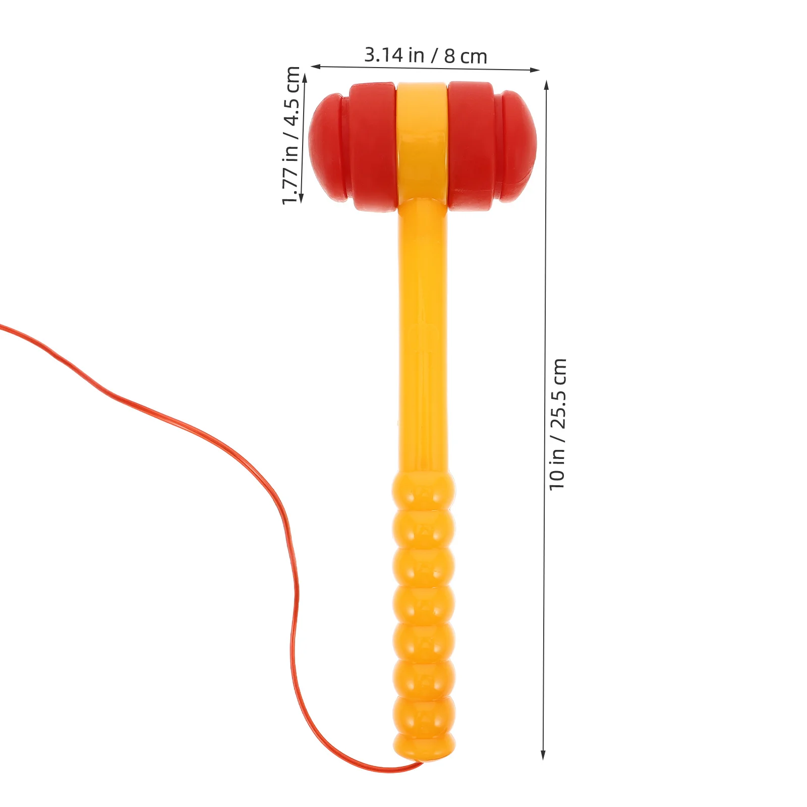 Squeaky Hammer For Kids Interactive Pounding Plastic Mallet For Toddlers Diy Educational Game Tool Boys Girls Family Party