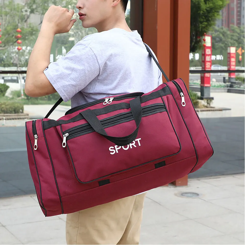 YIXIAO Big Capacity Sports Fitness Bag For Men Outdoor Yoga Gym Handbag Messenger Multifunction Travel Training Shoulder Bags image 3
