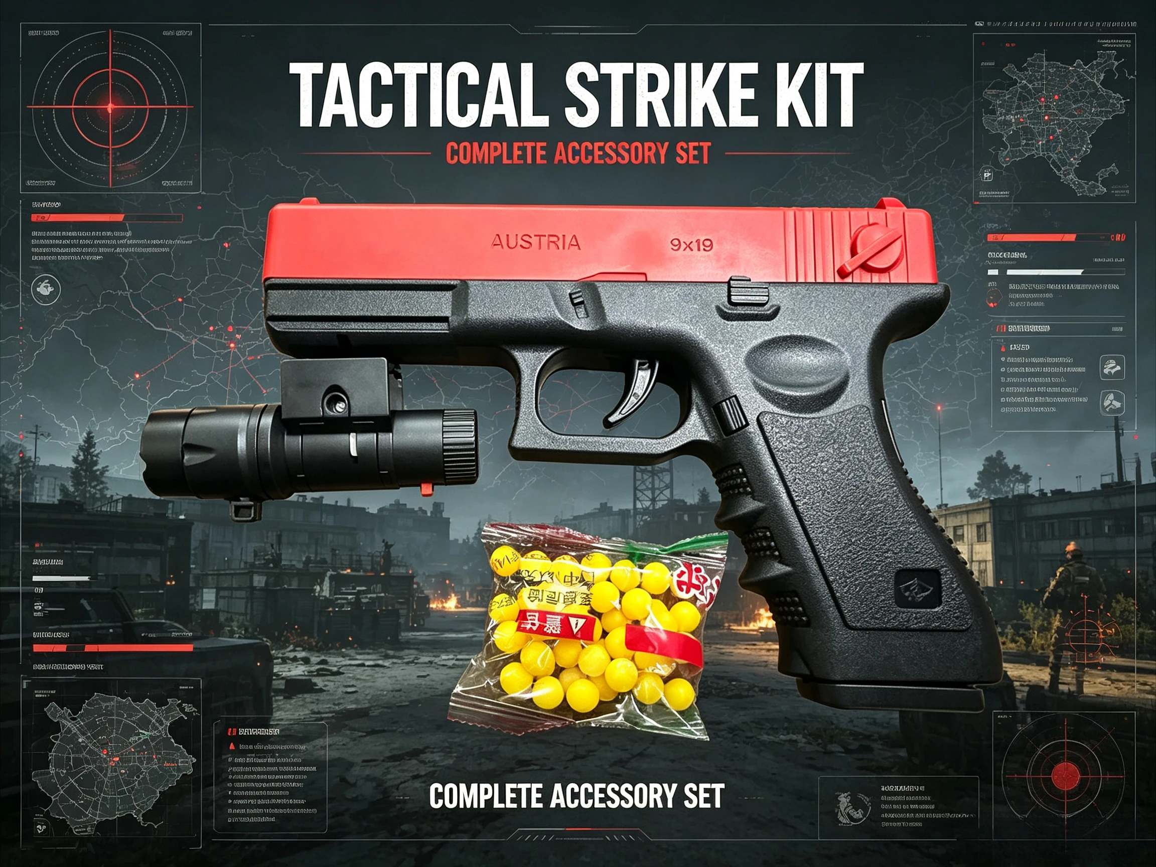 7D-Soft Bullet Toy Pistol Lower Magazine Manual Gun with Laser Airsoft Pistol Outdoor Sports CS for Children Game Gift
