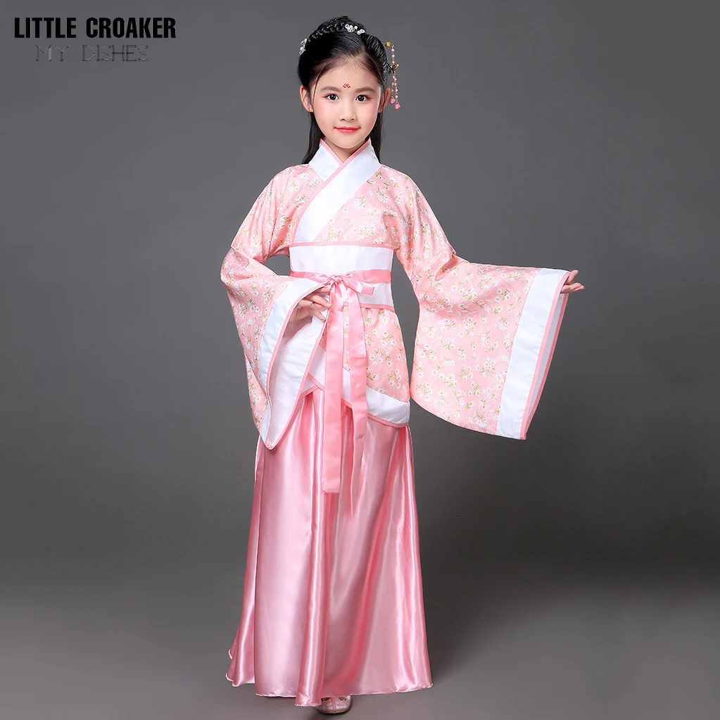 Hanfu Kid Traditional Chinese Ancient Clothing Women\'s Costumes Chinese Girls Traditional Outfit Children Hanfu Queen Dress