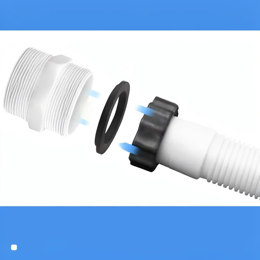 Replacement Pool Pump Hose Connector 1.5 Inch For Intex Coleman Durable ABS Swimming Pool Water Filter Joint Adapter