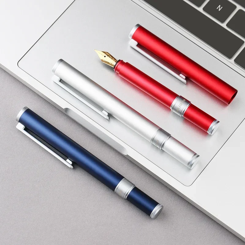 

MAJOHN Final Craftsman N1 Aluminum Alloy Short Pen Portable Fine Pointed Adult Student Male Female Writing Practice Ink Tank Pen