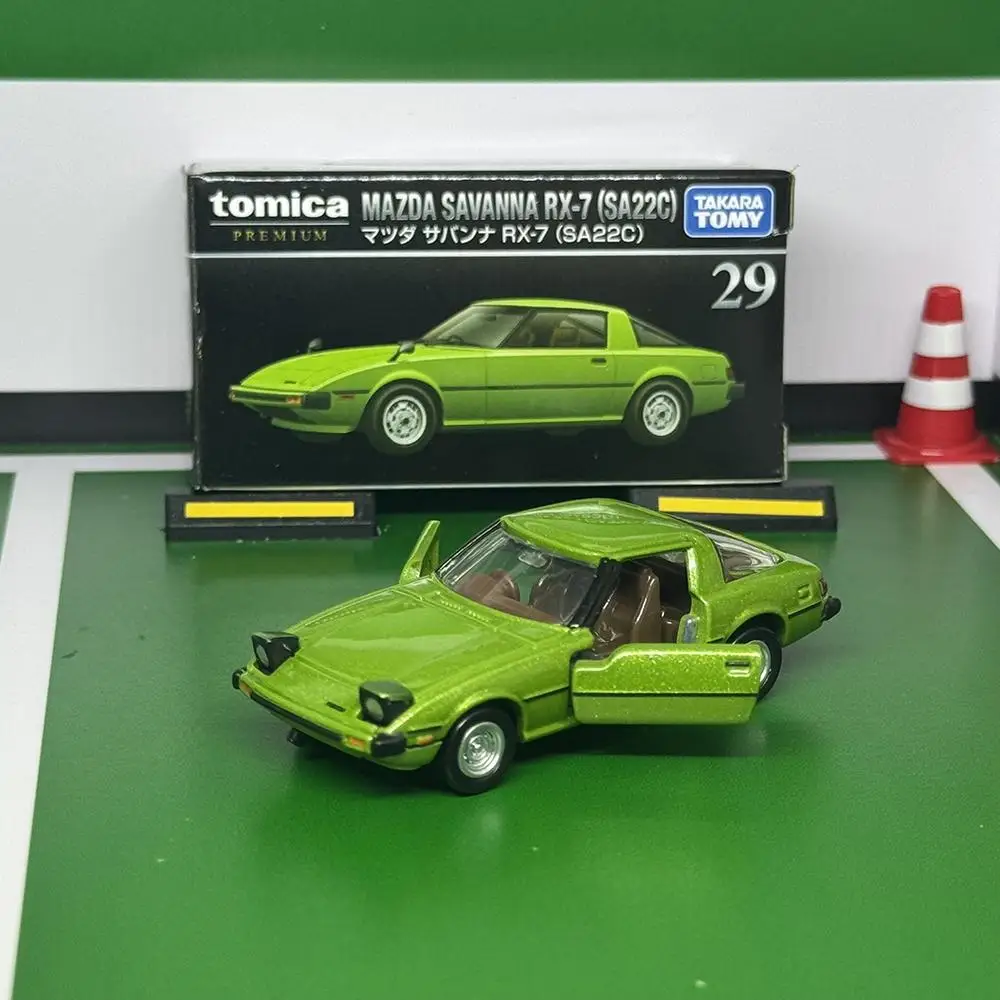 Takara Tomy Tomica Premium 29 Mazda Savannah RX-7 (SA22C) Veicolo a motore in lega pressofuso in metallo modello per bambini regalo di Natale giocattoli per ragazzi