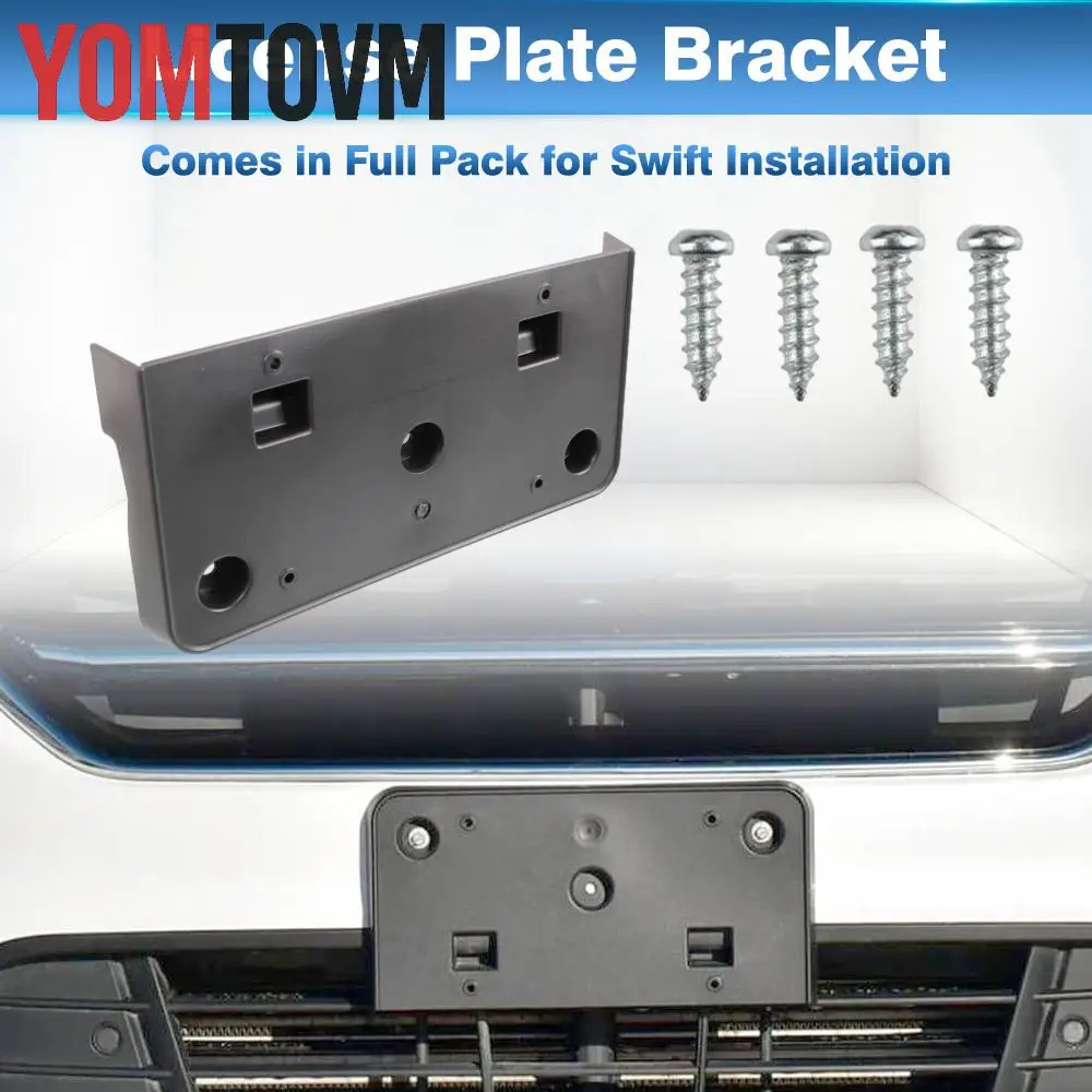 Car Front License Plate Bracket Mounting Bracket Holder GJ5Z17A385AA For Ford Escape SEL S SE Titanium 2017 2018 2019