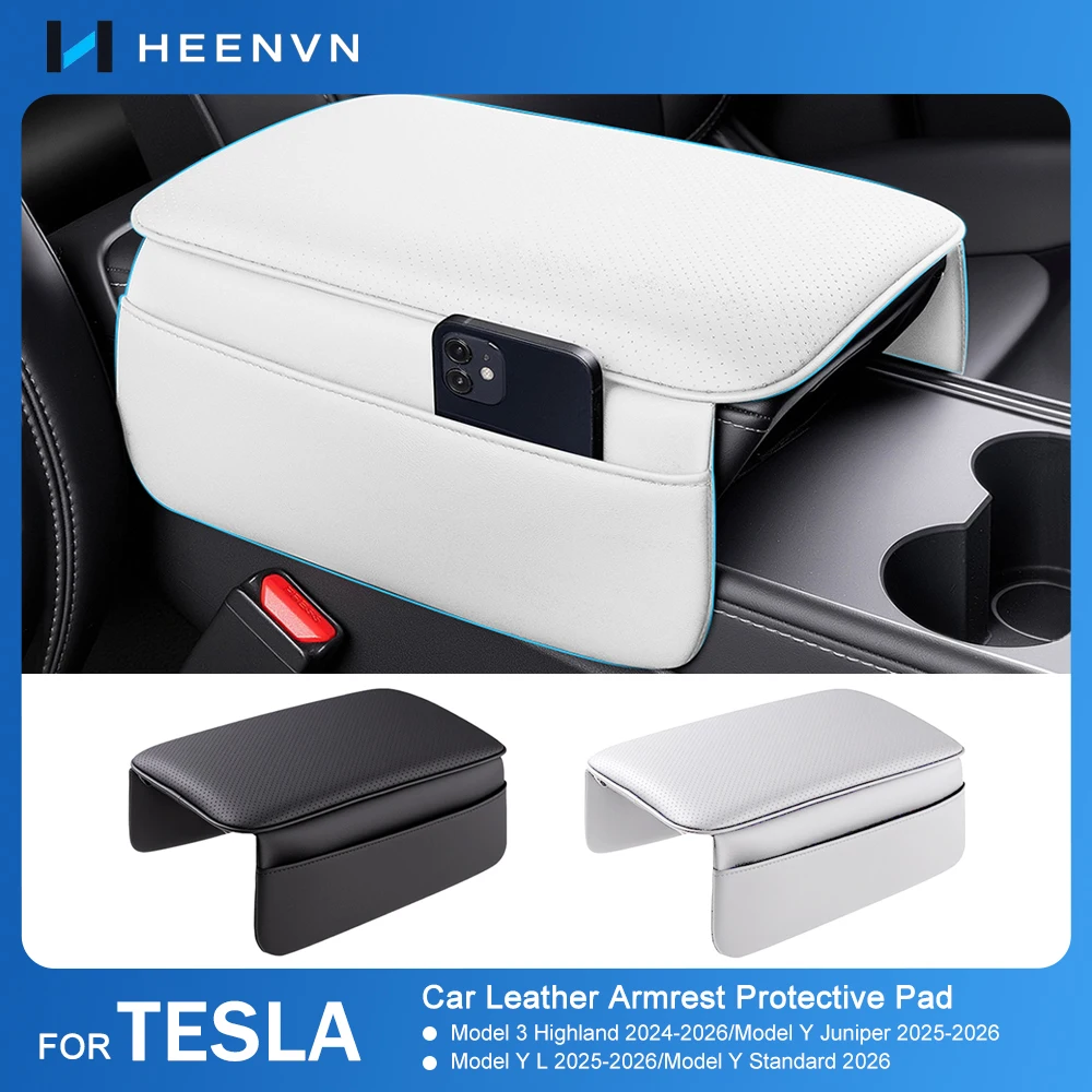 heenvn-for-tesla-model-y-juniper-model-3-highland-model-yl-y-standard-2025-2026-armrest-box-protect-cover-soft-case-car-arms-pad