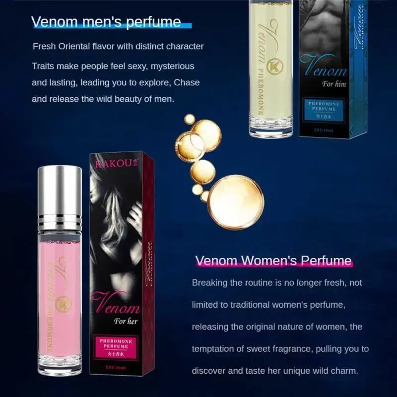 2PCS Parfüm Für Männer Frauen Ball Parfüm Pheromon Ätherisches Öl Parfüm Zieht Den Gegenüberliegende Sex Anhaltenden Duft Männer der Frauen