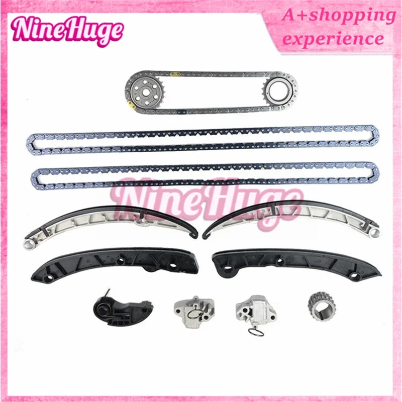 1 Set Timing Chain Kit for Land Rover LR4 Range Rover 3.0L 5.0L V8 DOHC TZ2 2010-2015 LR095472 LR051008 LR020883 LR032088