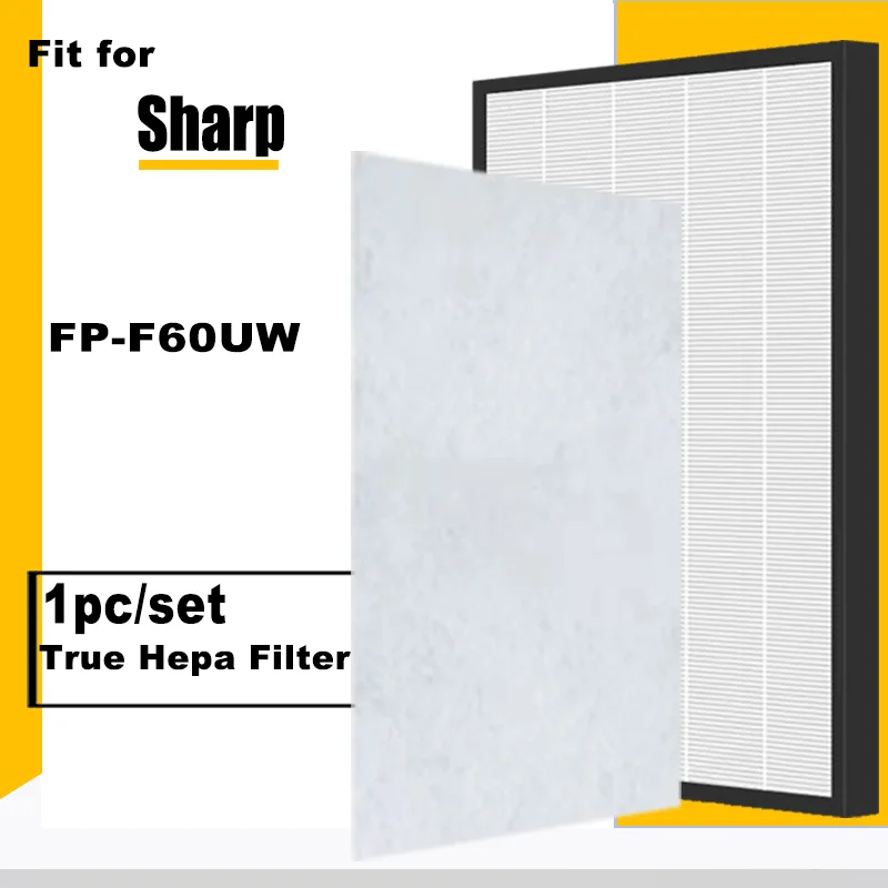 FZF60HFU True Hepa Replacement Filter for Sharp Air Purifier FP-F60UW