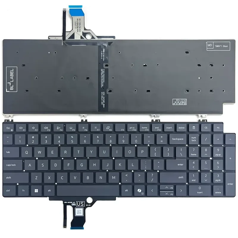 For Dell Pro Max 16 MC16250 MC16255 P136F Notebook Keyboard
