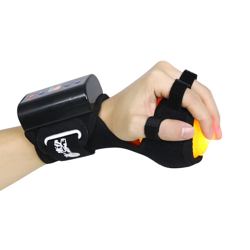 قفازات روبوت لإعادة التأهيل، تدليك الإصبع، معدات التدريب الميكانيكية، وظيفة اليد الكهربائية #3