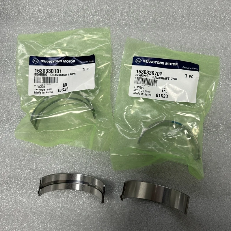 

Оригинальный главный подшипник коленвала 1630330101 1630330702 для Ssangyong Actyon Kyron Rexton Korando C