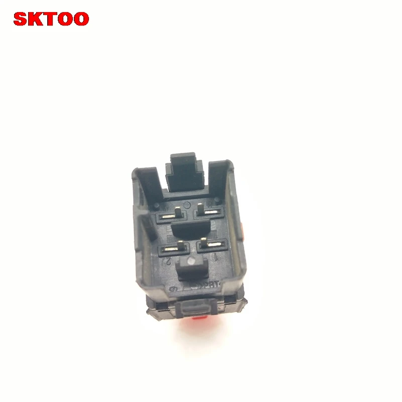 New  Dark Red Hazard  Warning Flash Switch For VW Touran  Caddy OEM 1T0953509 view 3