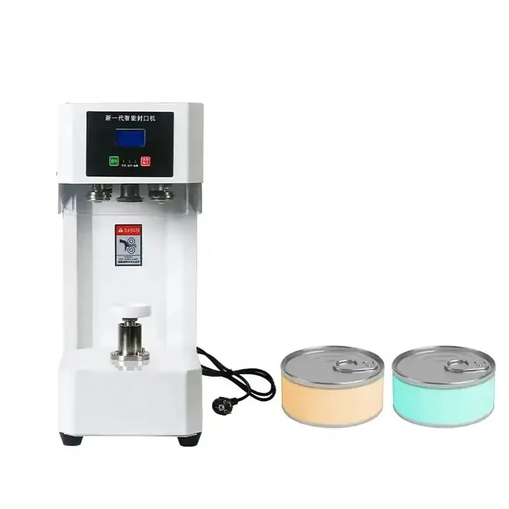 

High Speed Food Jar Canning Sealer Auto Soda Can Sealer Bottle Automatic Sealing Machines