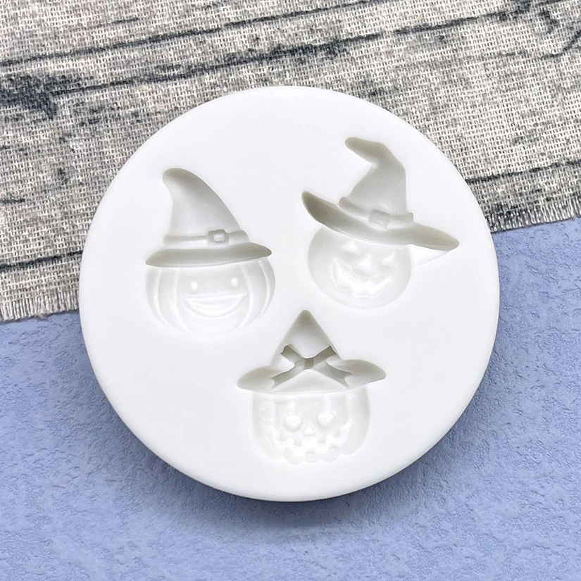 Jack-o’-lantern Halloween Silicone Mold Sugarcraft Chocolate Cupcake Baking Mold Fondant Cake Decorating Tools