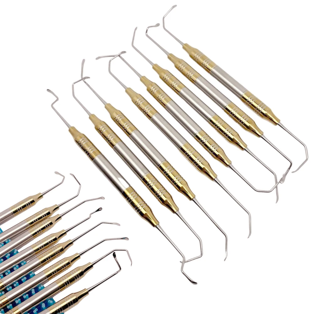 

8Pcs Dental Maxillary Sinus Lifting Kit with Periosteal Separator for Soft Tissue Management External Lifting Surgical Tools