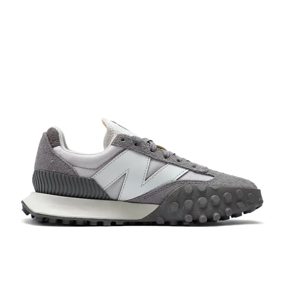 New Balance XC-72 Unisex Mid-Top Urban Commuter Runners – Original Gray, Retro Split-Leather & Casual Comfort UXC72GG