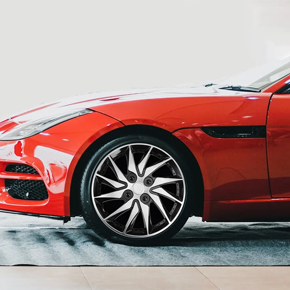 

2pcs 14 Inch Wheel Hub Caps Auto Refit Covers Stylish Rim Upgrade Dust-Proof Protection Easy Install Car Accessories