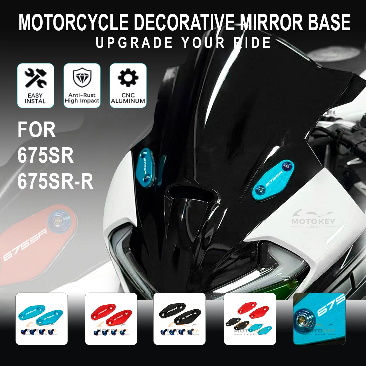 Motorcycle Rearview…