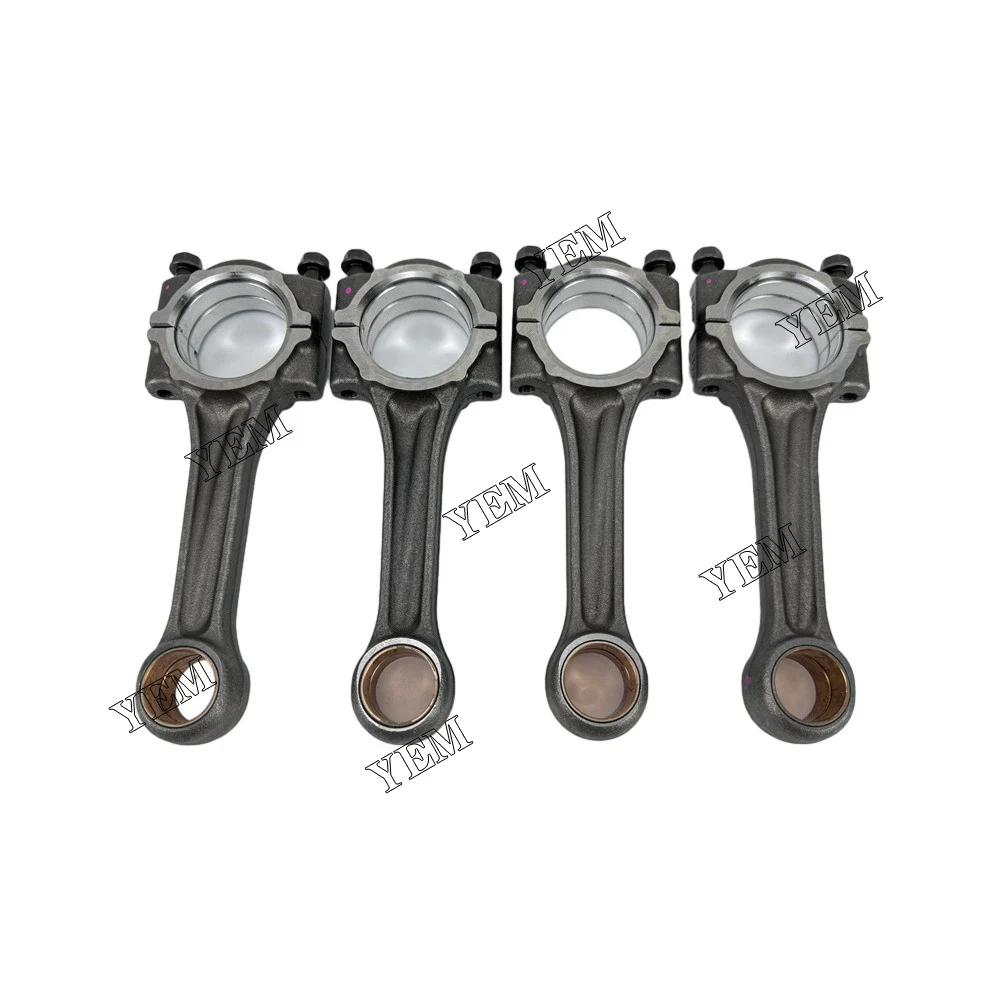 

4X V3307 Connecting Rod 1G772-22013 for Kubota SSV75 M6040 M6060 Bobcat S630