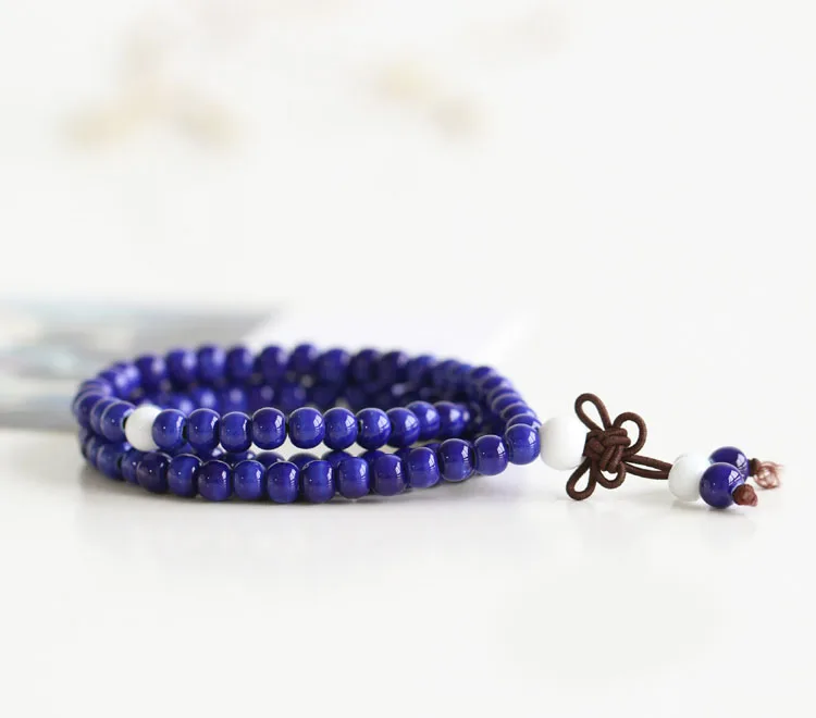 Fashion Delicate Hand-Woven Ceramic Beads Bracelet Originality Chinese Style Bracelet Adorn Article Dropshipping #1076