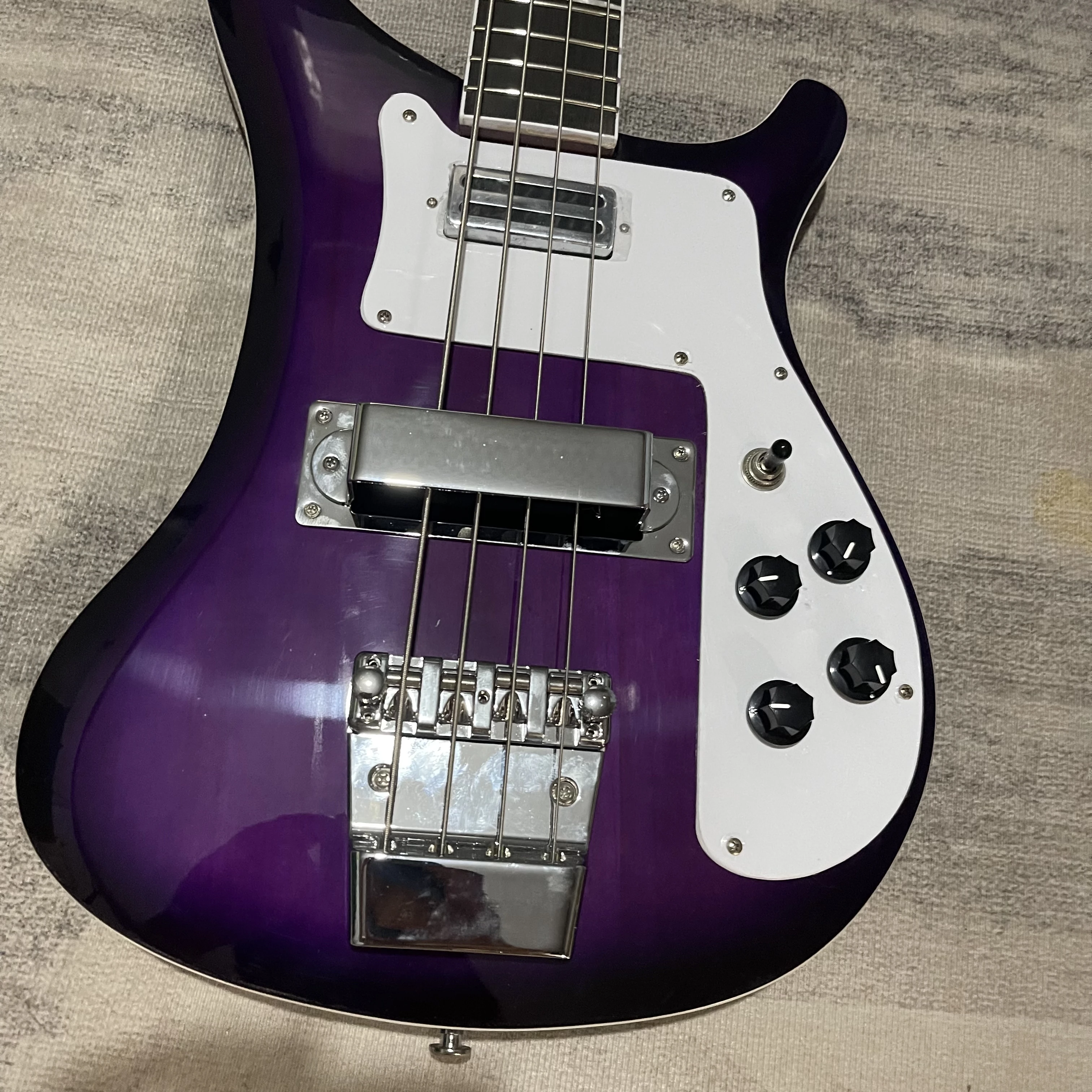 In stock, 4 chords, rickenbacker electric bass, beginner, teaching, stage application, factory real pictures