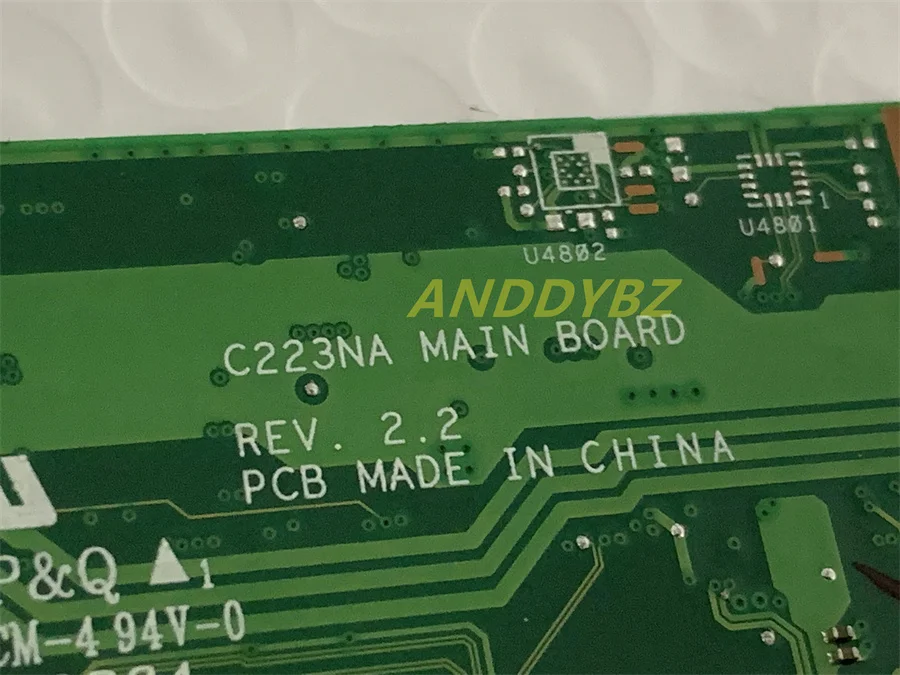 Genuine C223NA MAINBOARD FOR ASUS CHROME C223 C403NA C503NA System Board  Tested Fast Shipping