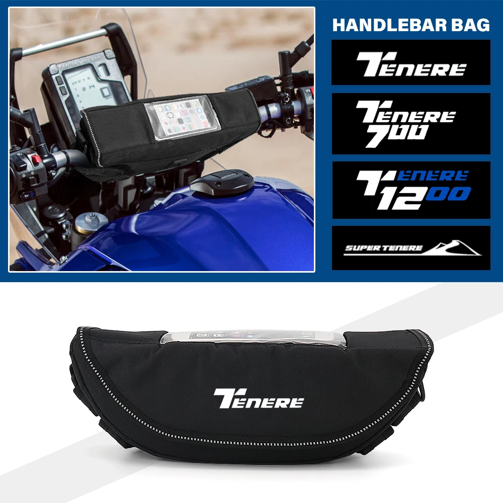 

Handlebar Bag For YAMAHA Tenere 700 XT1200Z XT660Z Super Tenere XT 1200 660 Z XTZ XT250 TW200 Portable Waterproof Phone Bags