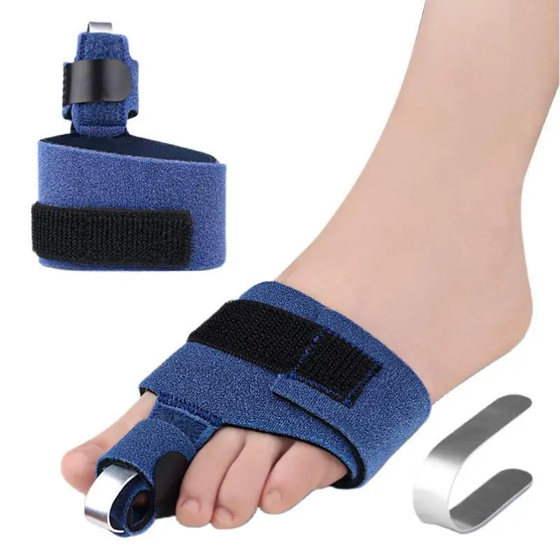 

1 Pair Hammer Toe Corrector Toe Splint Straightener Brace Women Men Broken Toe Support for Bent Toe Claw Toe Crooked Toe Wrap