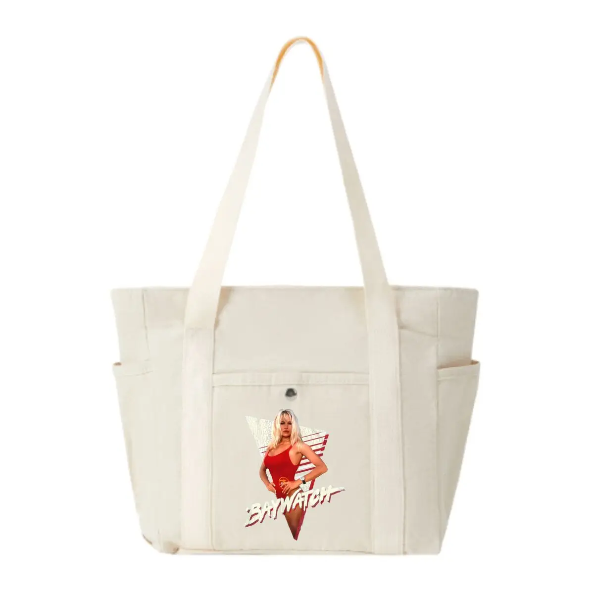 

Baywatch Retro TV promo art Lightweight Shoulder Bag with Multiple Pockets for Work