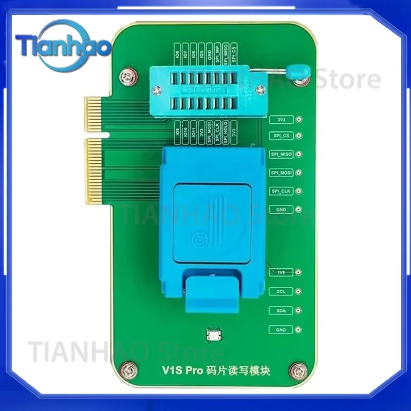 V1S Pro Chip Read Write Module for 6G 15 Pro Max Baseband USB-C U2 Chip Reading and Writing Tool