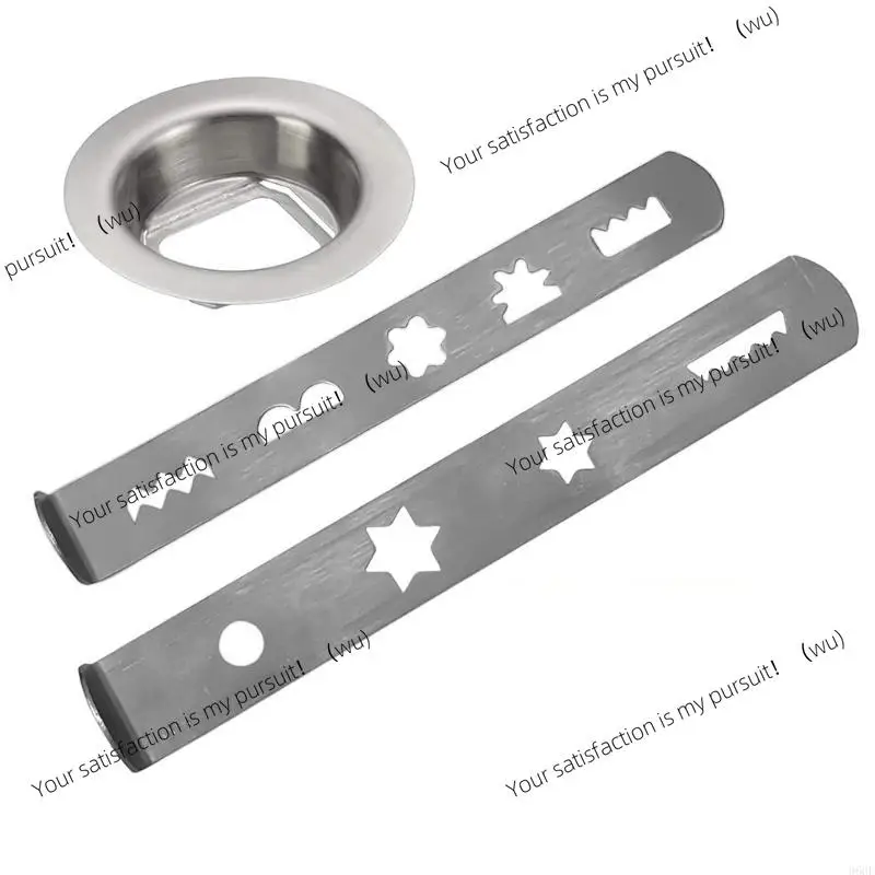 Stainless Steel Grinder and Mixer Parts Cookie Maker Attachment Grinder Assembly for Home Cooking Professional