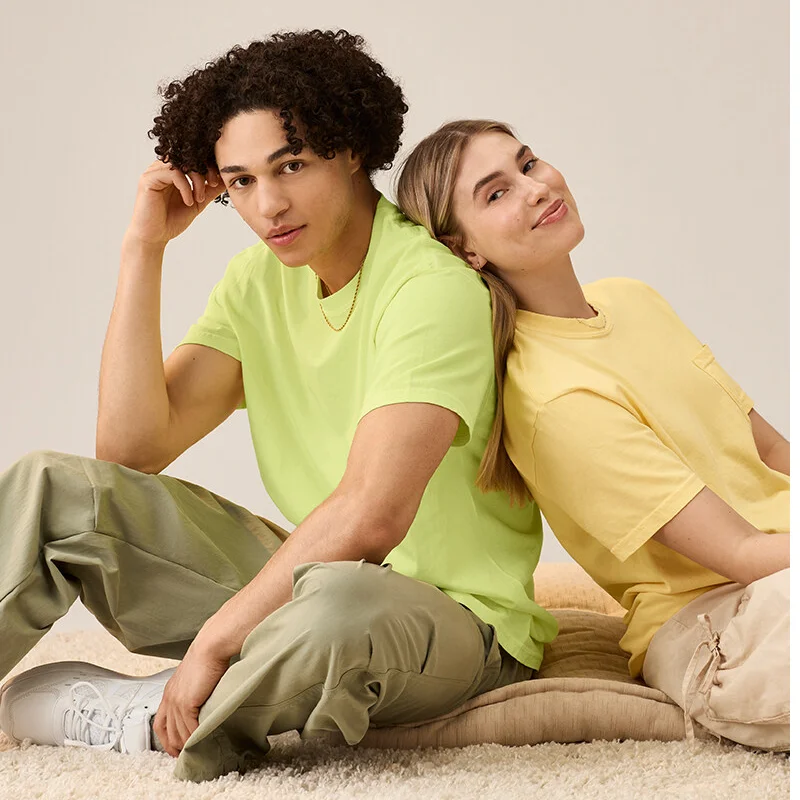 Custom Soft O-Neck T Shirt 100% Pure Cotton Solid Color Oversized Loose Fit Print Your Own Images Options Trendy Men's T shirt image 3
